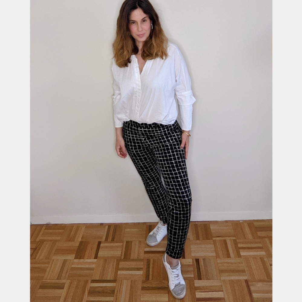 Zara Women 100% polyester pants